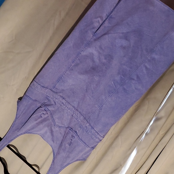 Purple Denim Dress Future Collective with Gabriella Karefa-Johnson - Picture 5 of 9